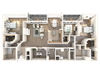 Madison Penthouse Floorplan